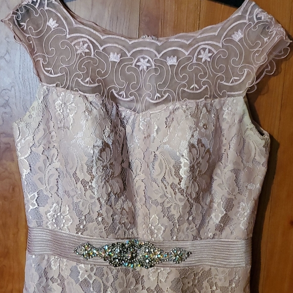 Mother of Bride Gown Blush Pink Petite size 12. - 52” long - Picture 3 of 5